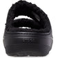 Crocs Women's Classic Cozzzy Sandal in Black