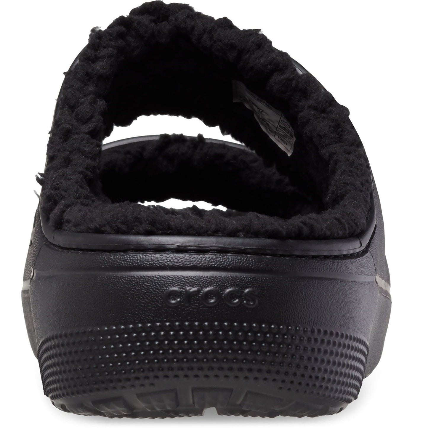 Crocs Women's Classic Cozzzy Sandal in Black