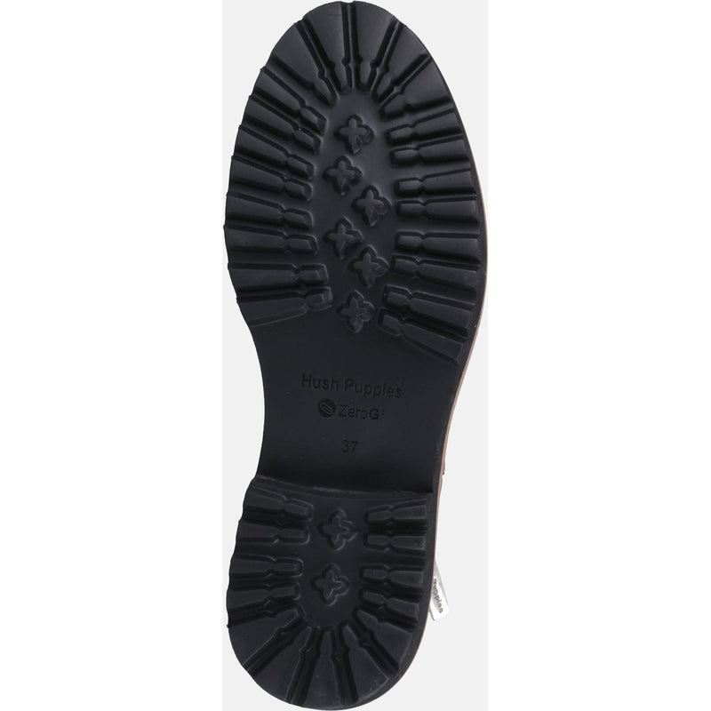 Hush Puppies model Grace Zip Boot Female in Black