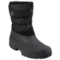 Cotswold Women's Chase Touch Fastening and Zip up Winter Boot in Black