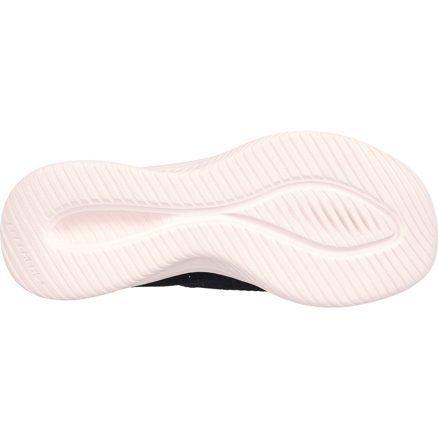 Skechers Women's Ultra Flex 3.0 Shoe in Black/Rose Gold