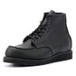 Red Wing Shoes - 8074 MENS 6 INCH CLASSIC MOC BLACK LEATHER