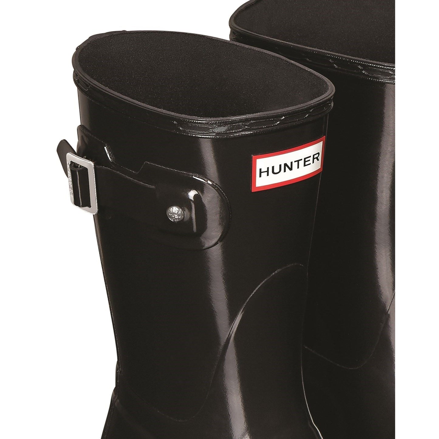 Hunter Women's Original Short Wellington in Black
