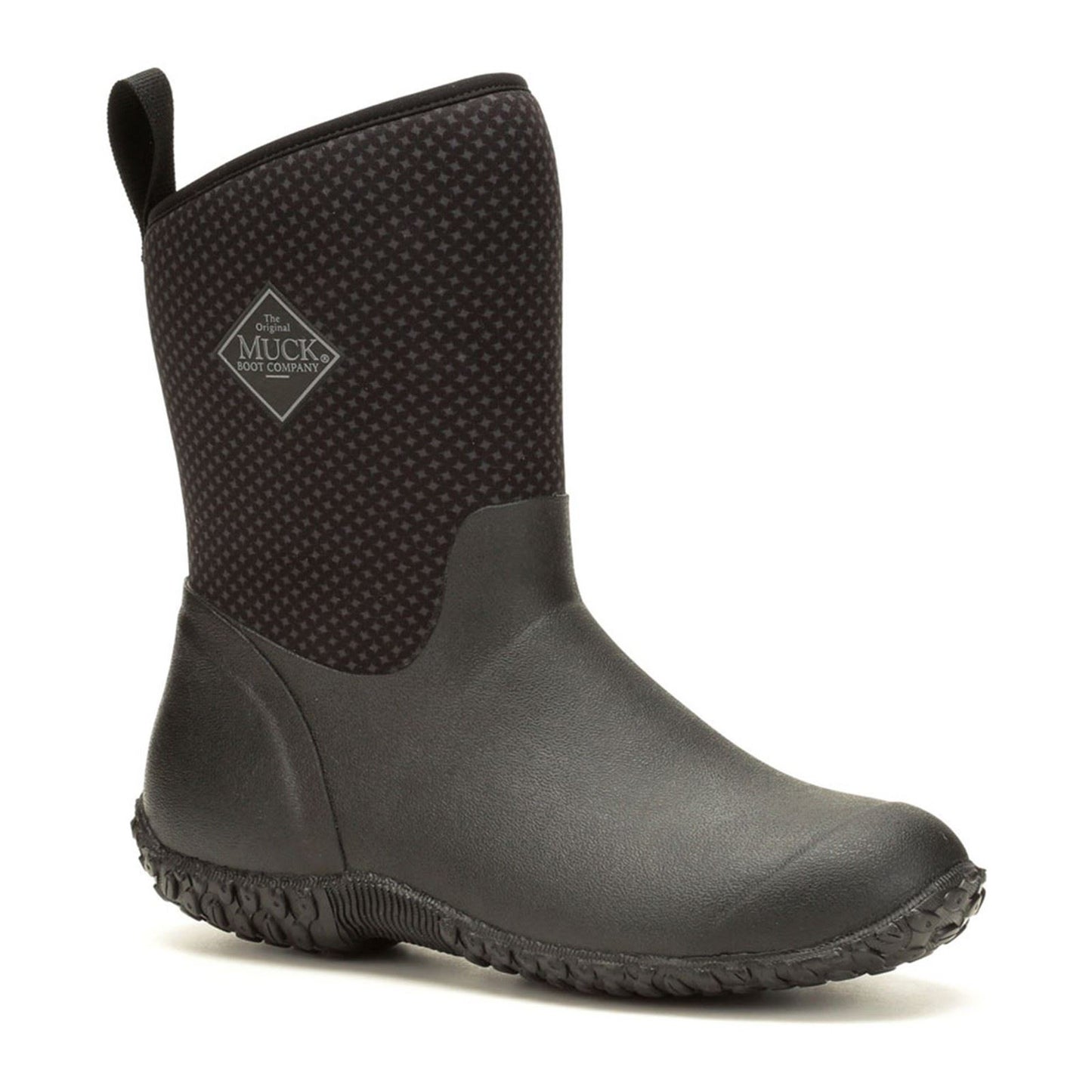 Muck Boots Women's RHS Muckster II Short Boots in Charcoal/Peony Roses