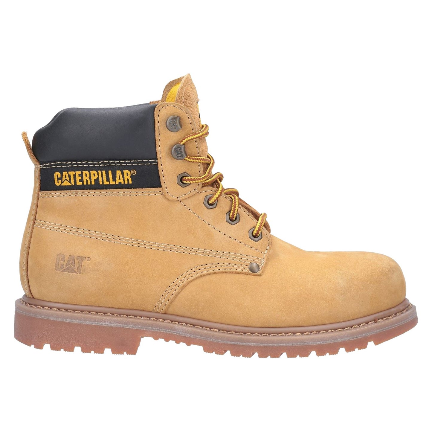 Caterpillar Men's Powerplant GYW Safety Boot in Honey
