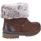 Hush Puppies Women's Alice Mid Boot in Brown