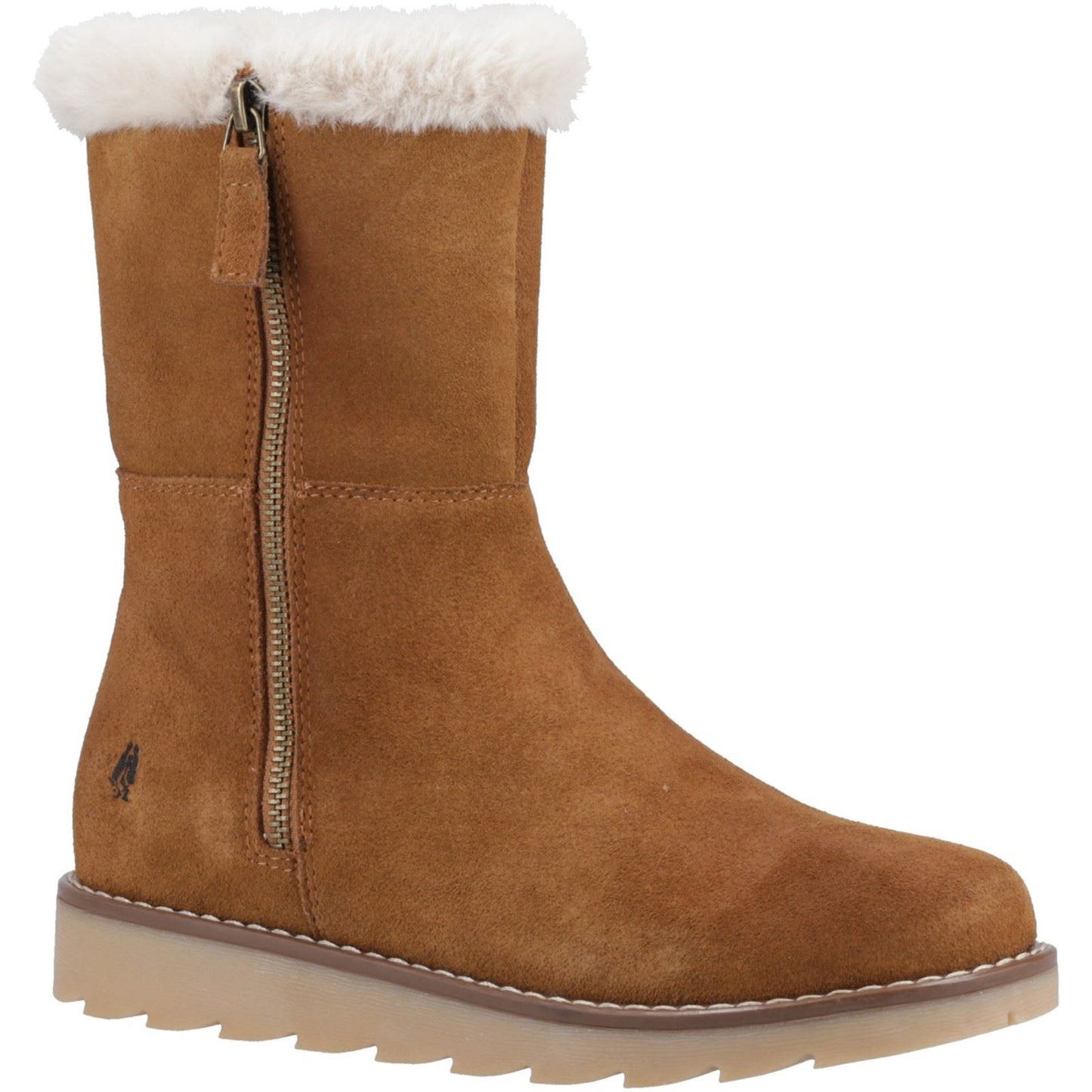 Hush Puppies Women's Mary Ankle Boots in Tan