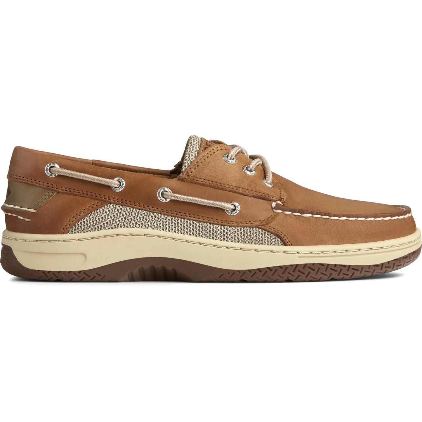 Sperry Men's Billfish 3-Eye Boat Shoe in Dark Tan