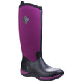 Muck Boots Women's Arctic Adventure Pull On Wellington Boot in Black/Maroon
