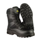 Amblers Safety Men's Combat Hi-Leg Waterproof Metal Free Boot in Black