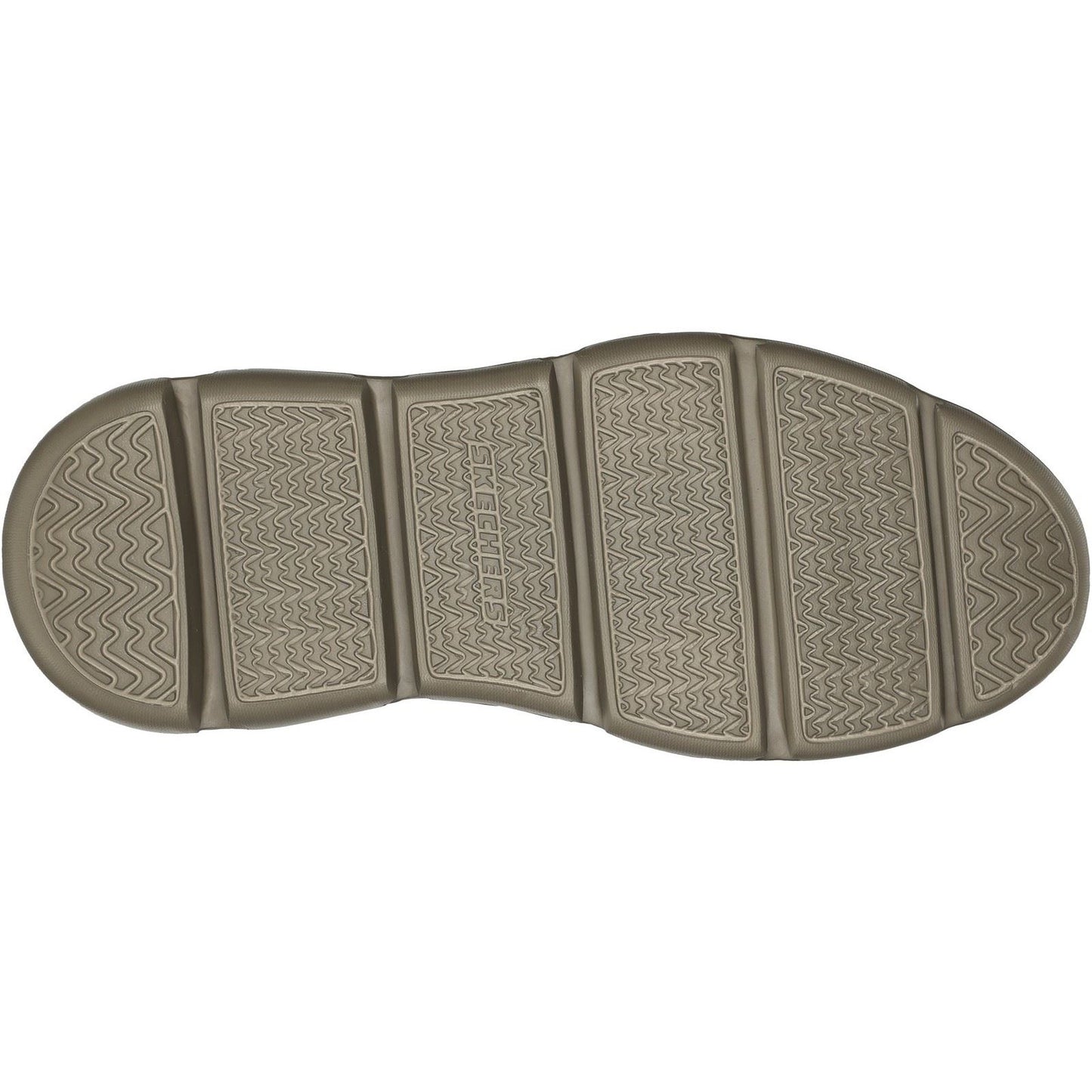 Skechers Men's Garza - Gervin Oxford Shoe in Dark Brown