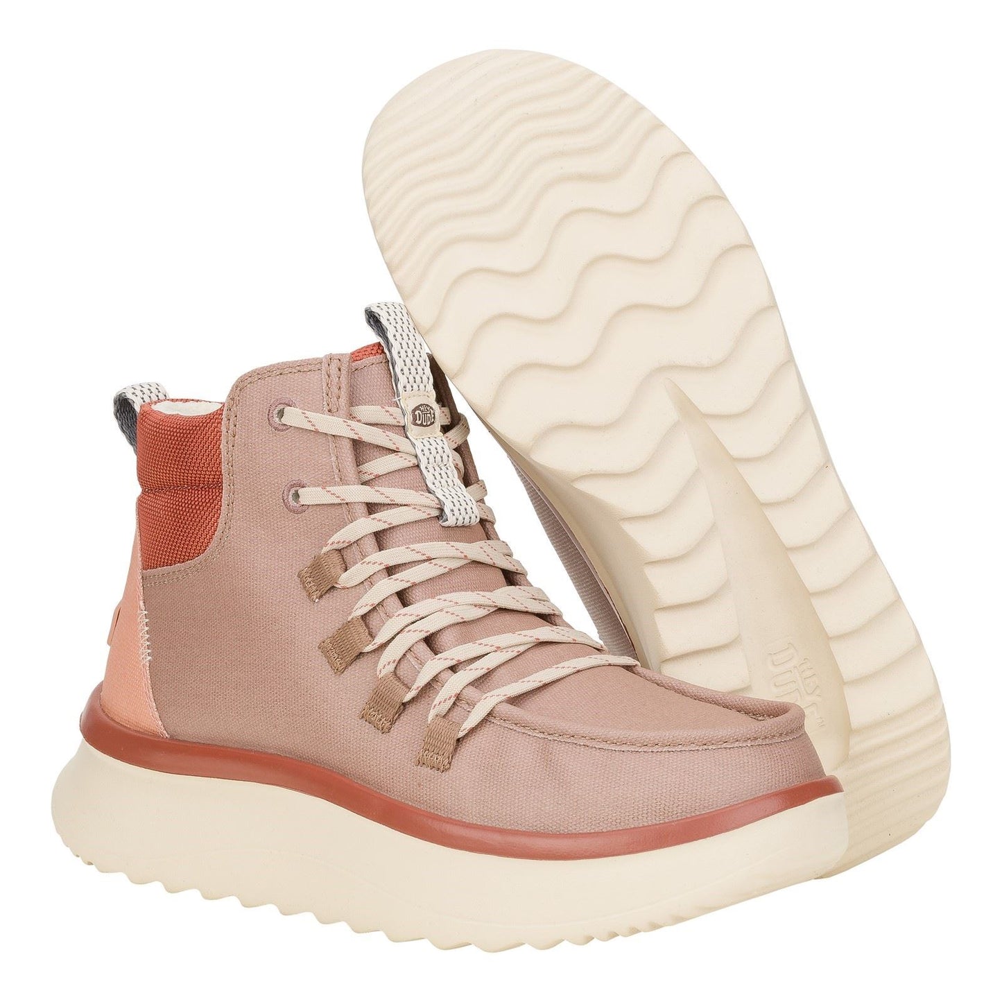 HEYDUDE Women's Wendy Peak Apres Ankle Boots in Desert Brown