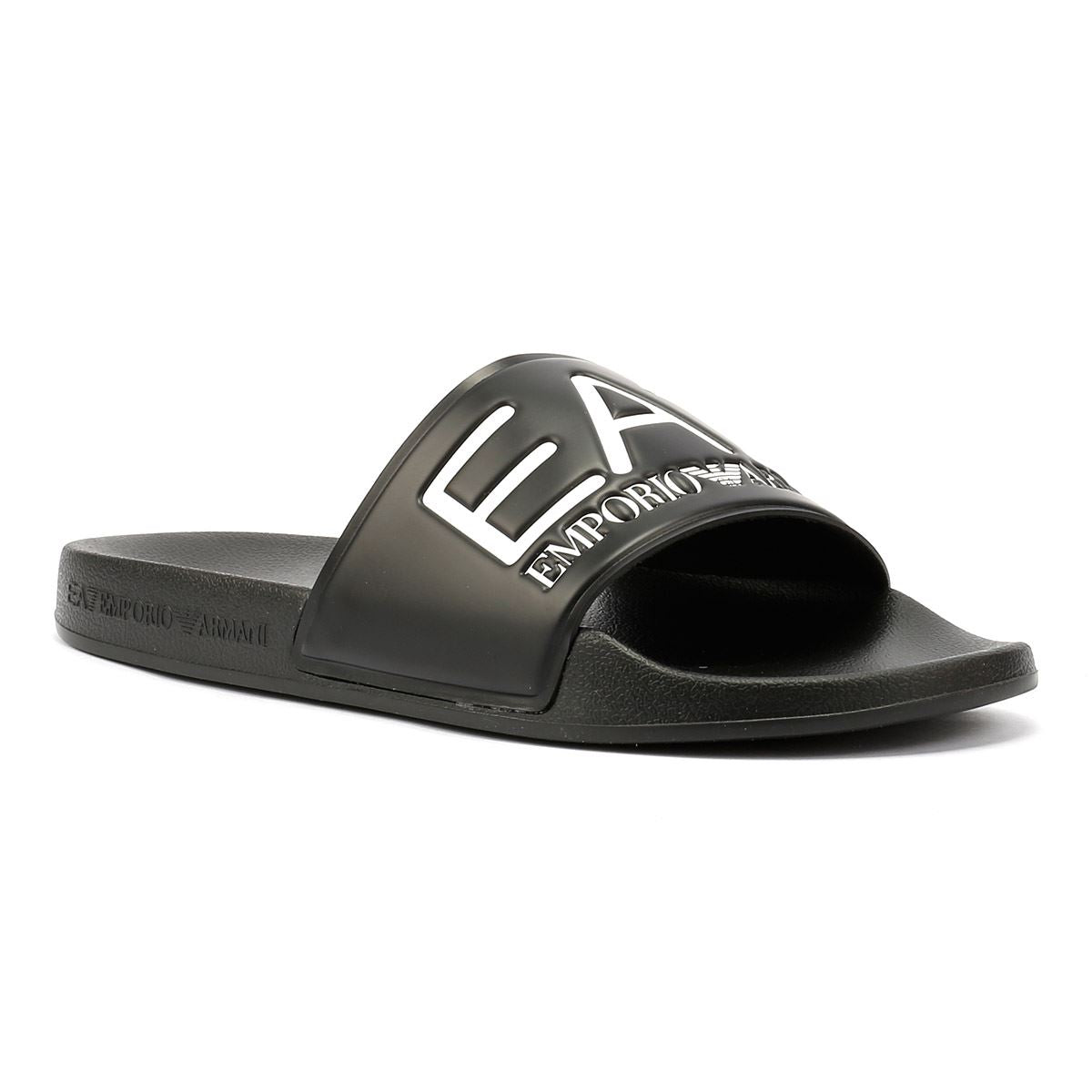 EA7 Emporio Armani - AF15118-7X000108-UC001 MENS WATER SPORTS SLIDE BLACK/WHT
