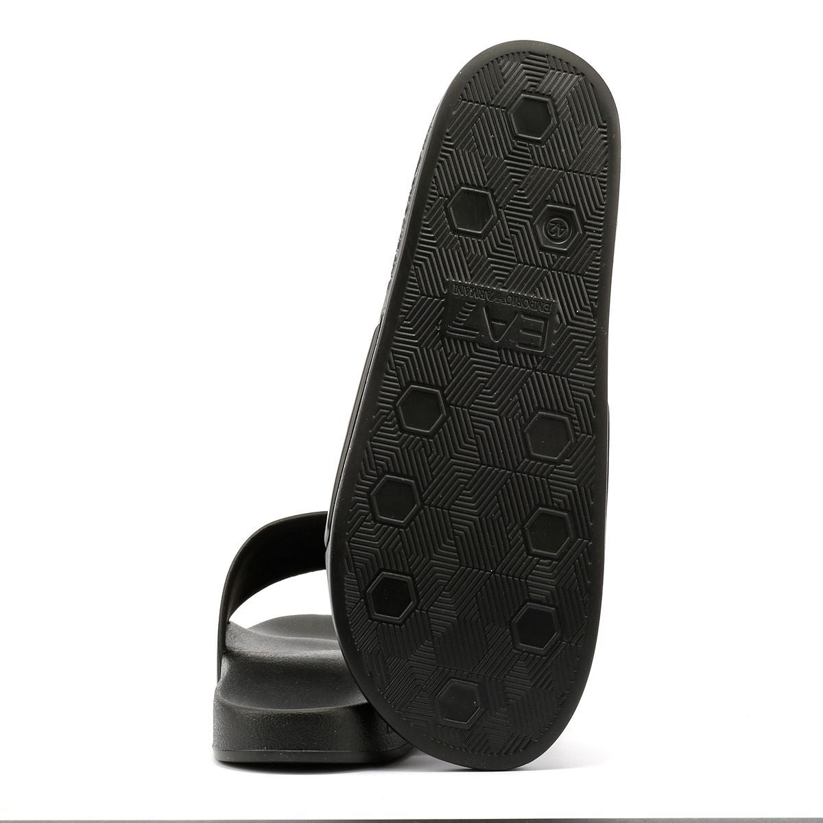 EA7 Emporio Armani - AF15118-7X000108-UC001 MENS WATER SPORTS SLIDE BLACK/WHT