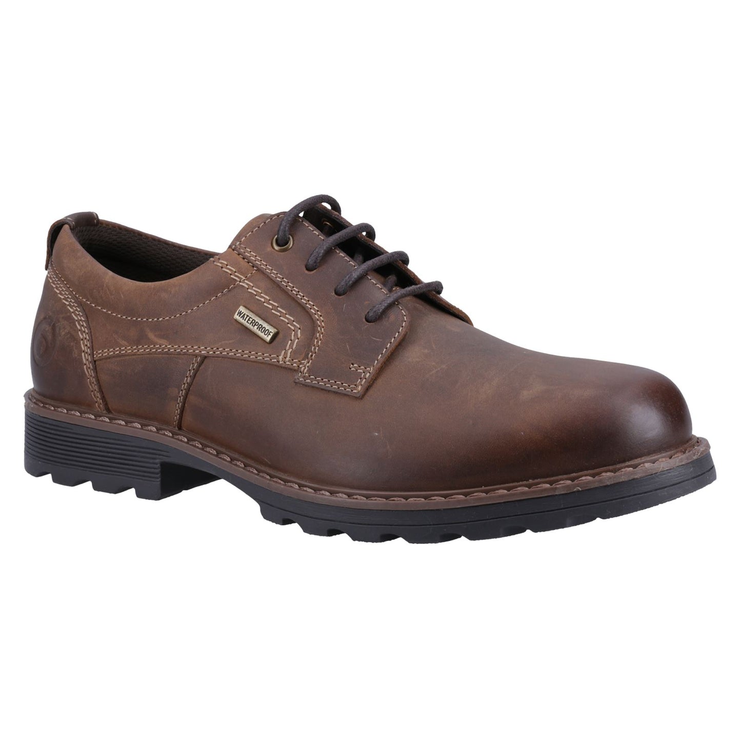Cotswold Men's Tadwick Shoes in Dark Tan