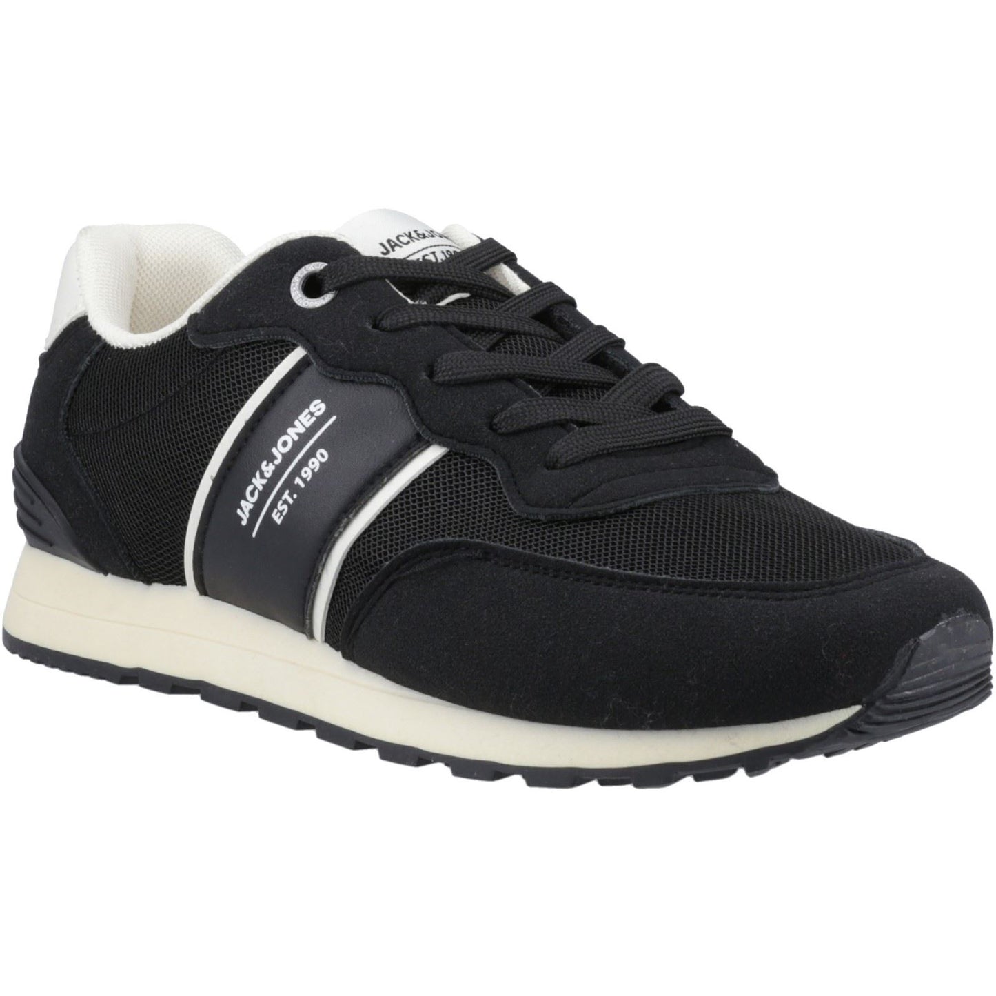 Jack & Jones Men's Spirit Runner Trainer in Anthracite