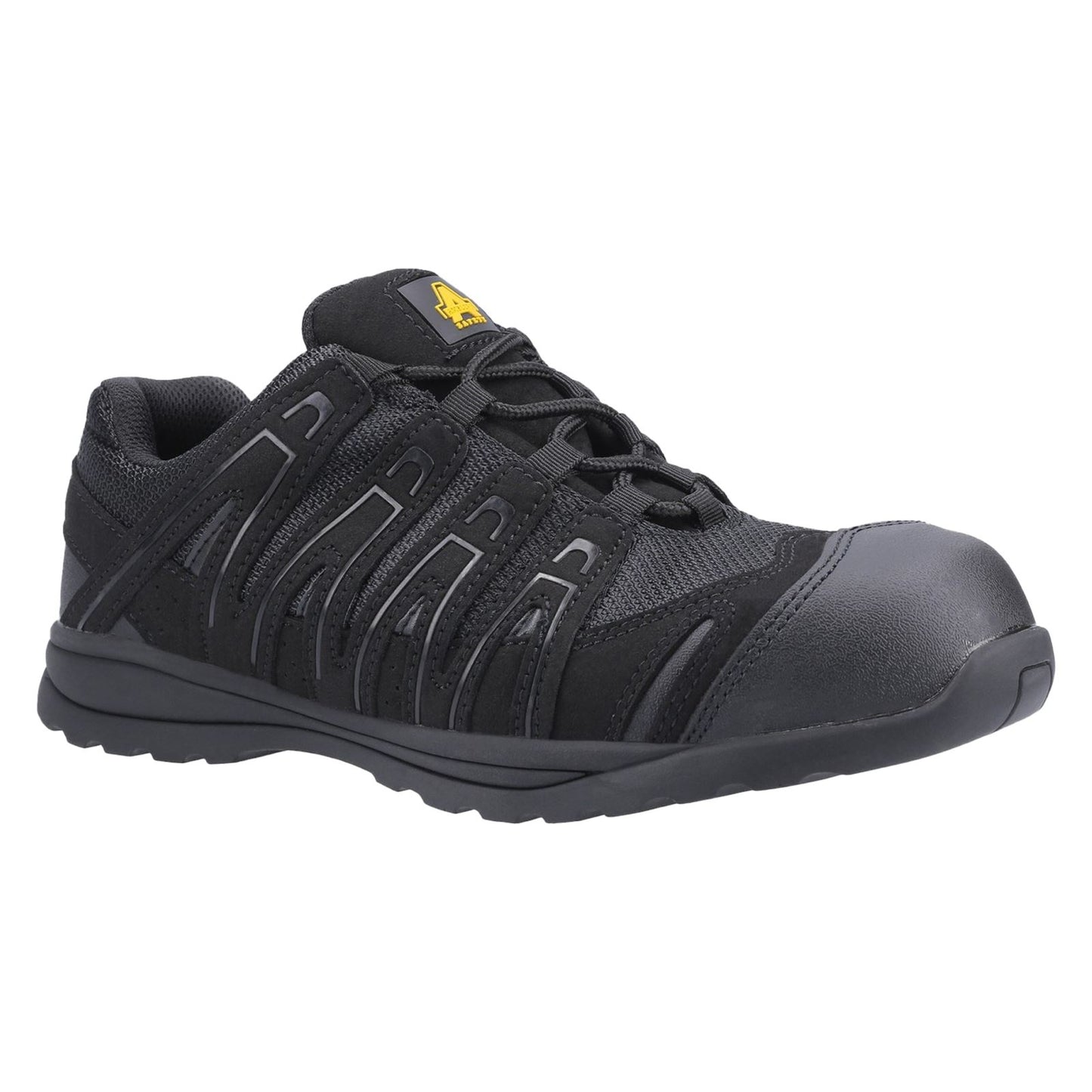 Amblers Safety Unisex FS40C Safety Trainers in Black