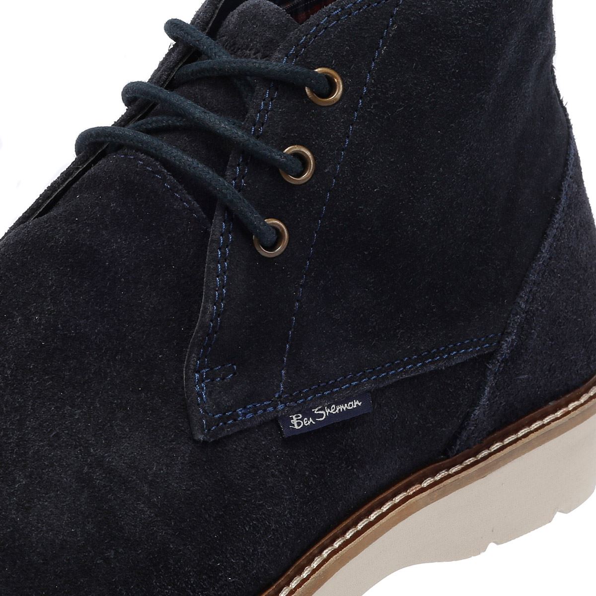 Ben Sherman - BS34615 MENS HAMPTON BOOT SUEDE NAVY