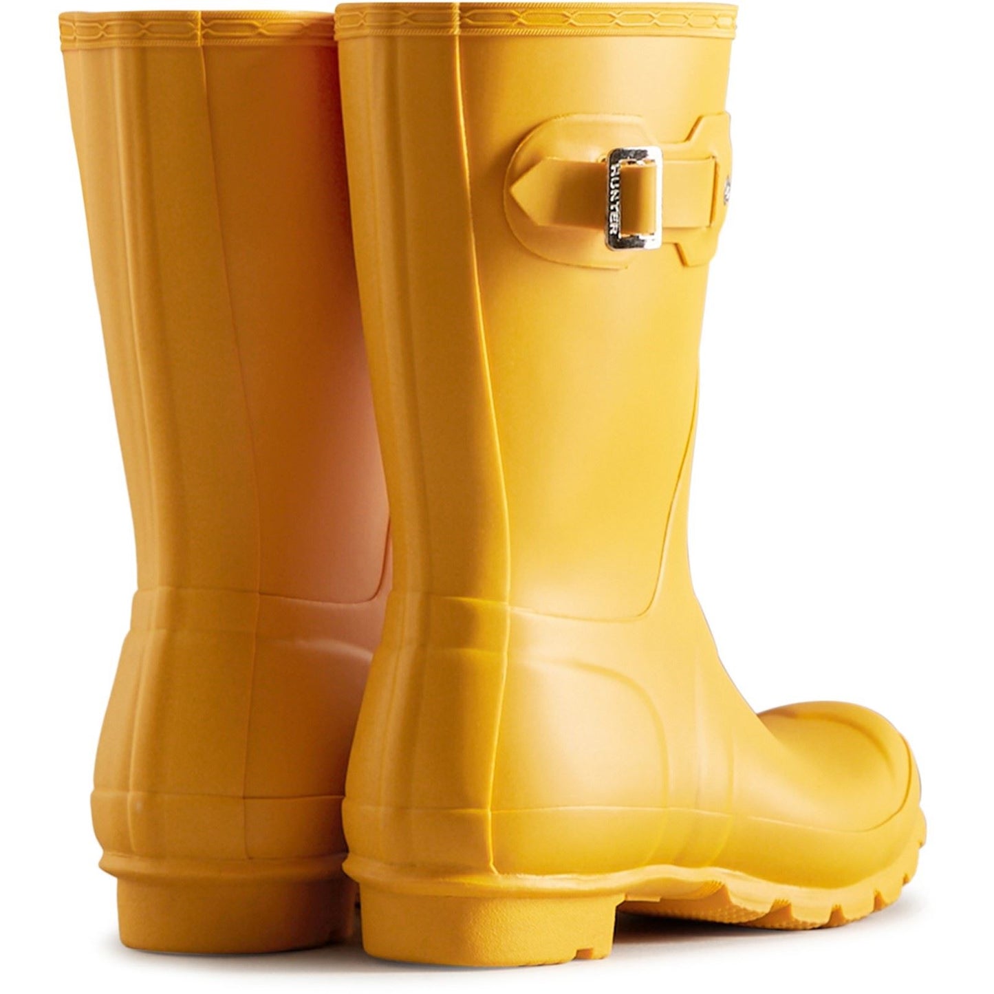 Hunter Women's Original Short Wellington Boots in Yellow