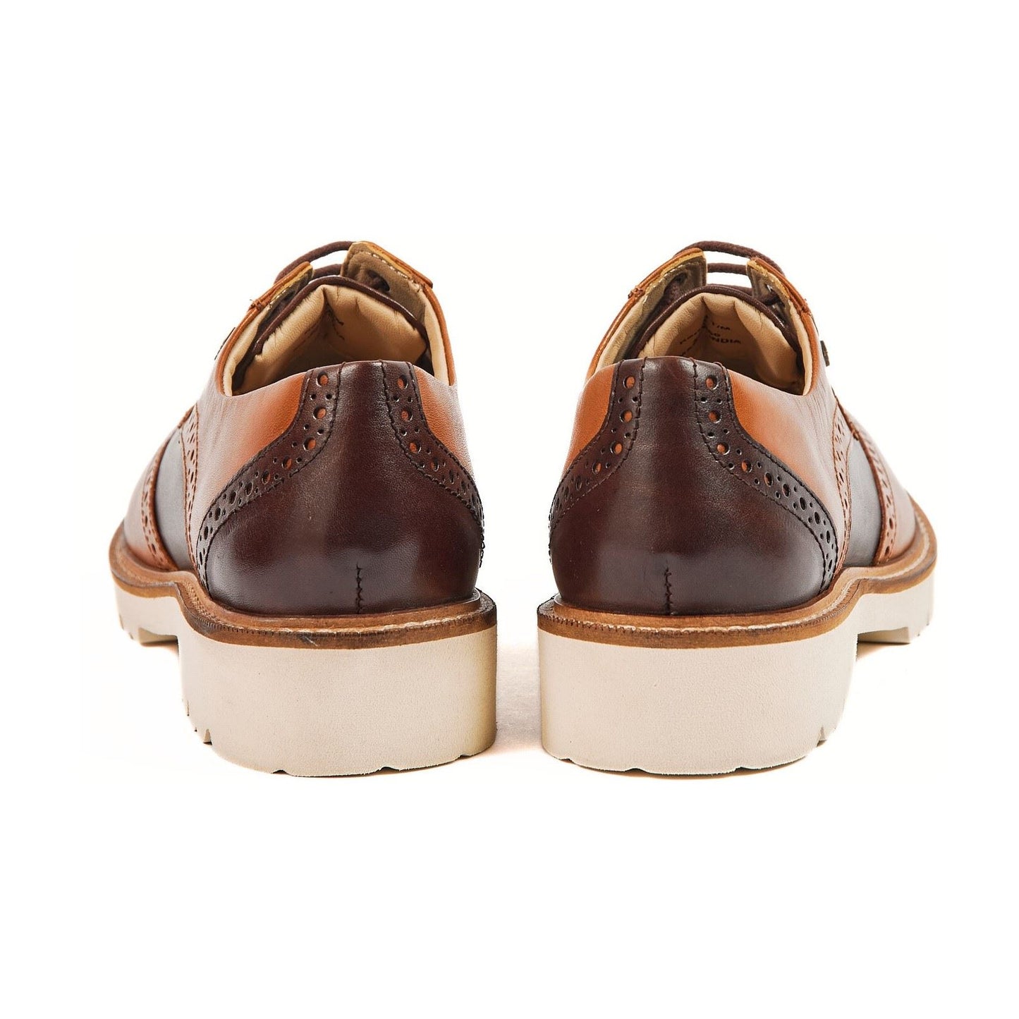Pod Women's Kortney Brogues in Tan Multi