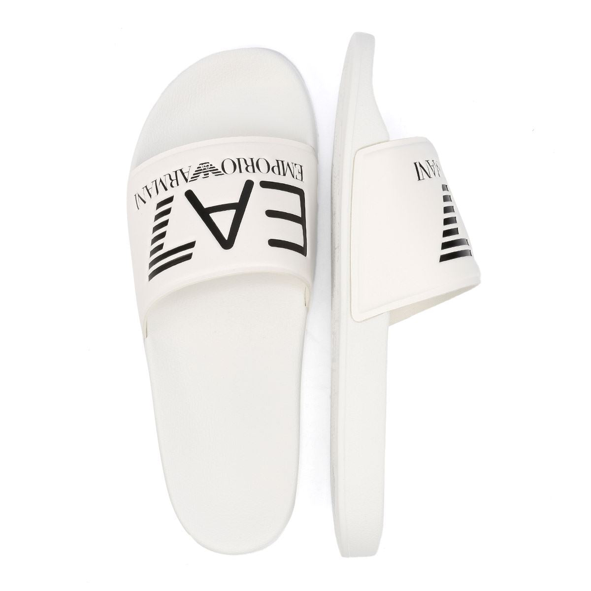 EA7 Emporio Armani - AF15118-7X000108-U0001 MENS WATER SPORTS SLIDE WHT/BLACK