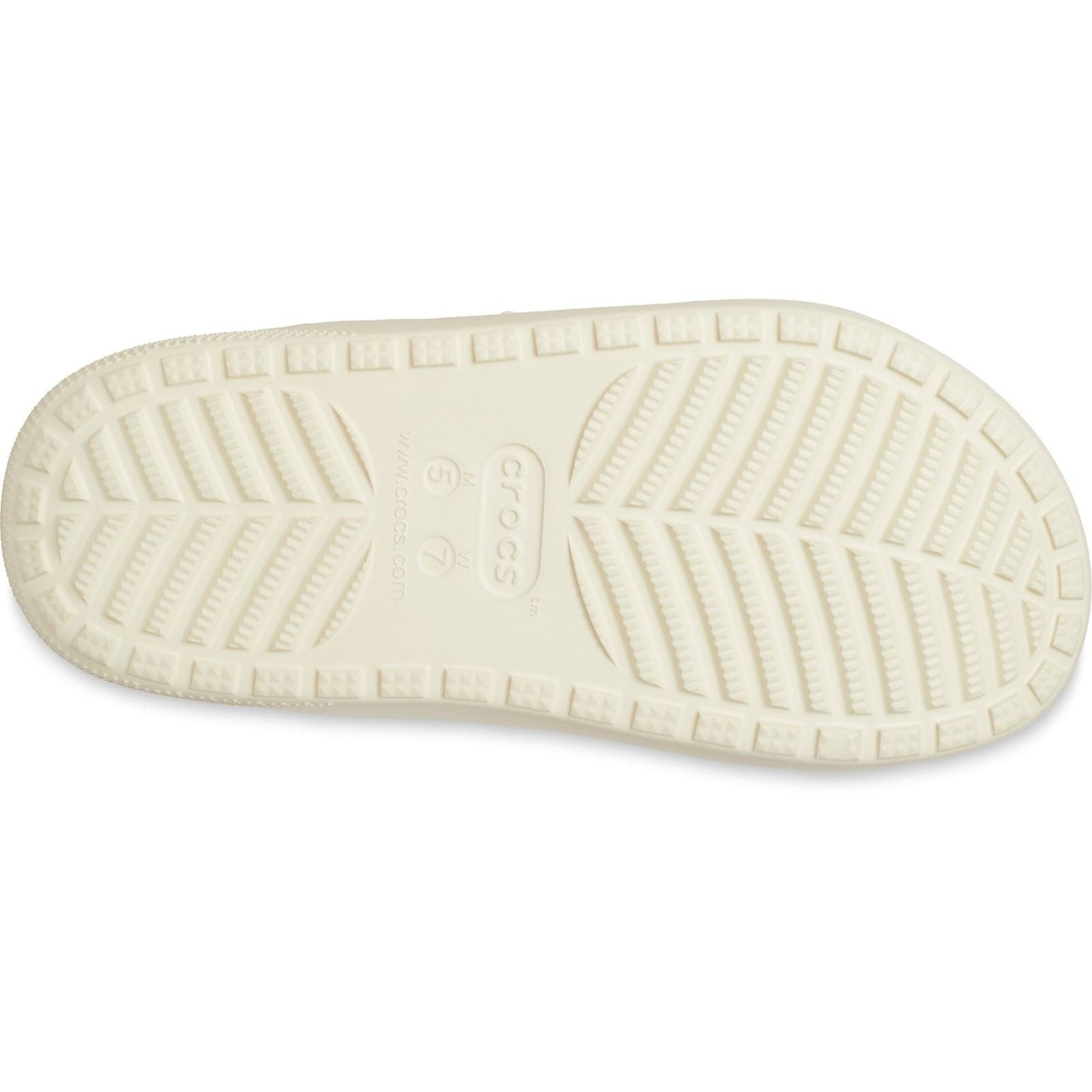 Crocs Women's Classic Cozzzy Sandal in Bone