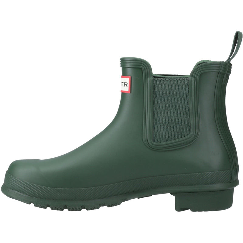 Hunter model Original Chelsea Boots Female in Hunter Green