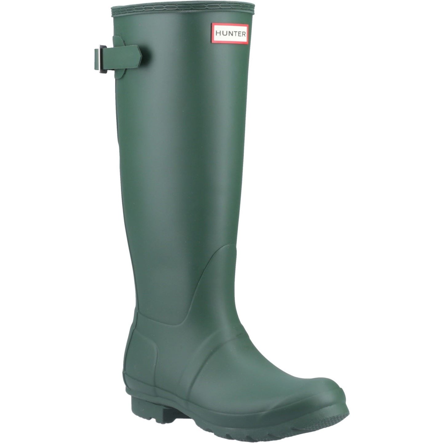 Hunter Women's Original Tall Back Adjustable Wellington Boots in Green