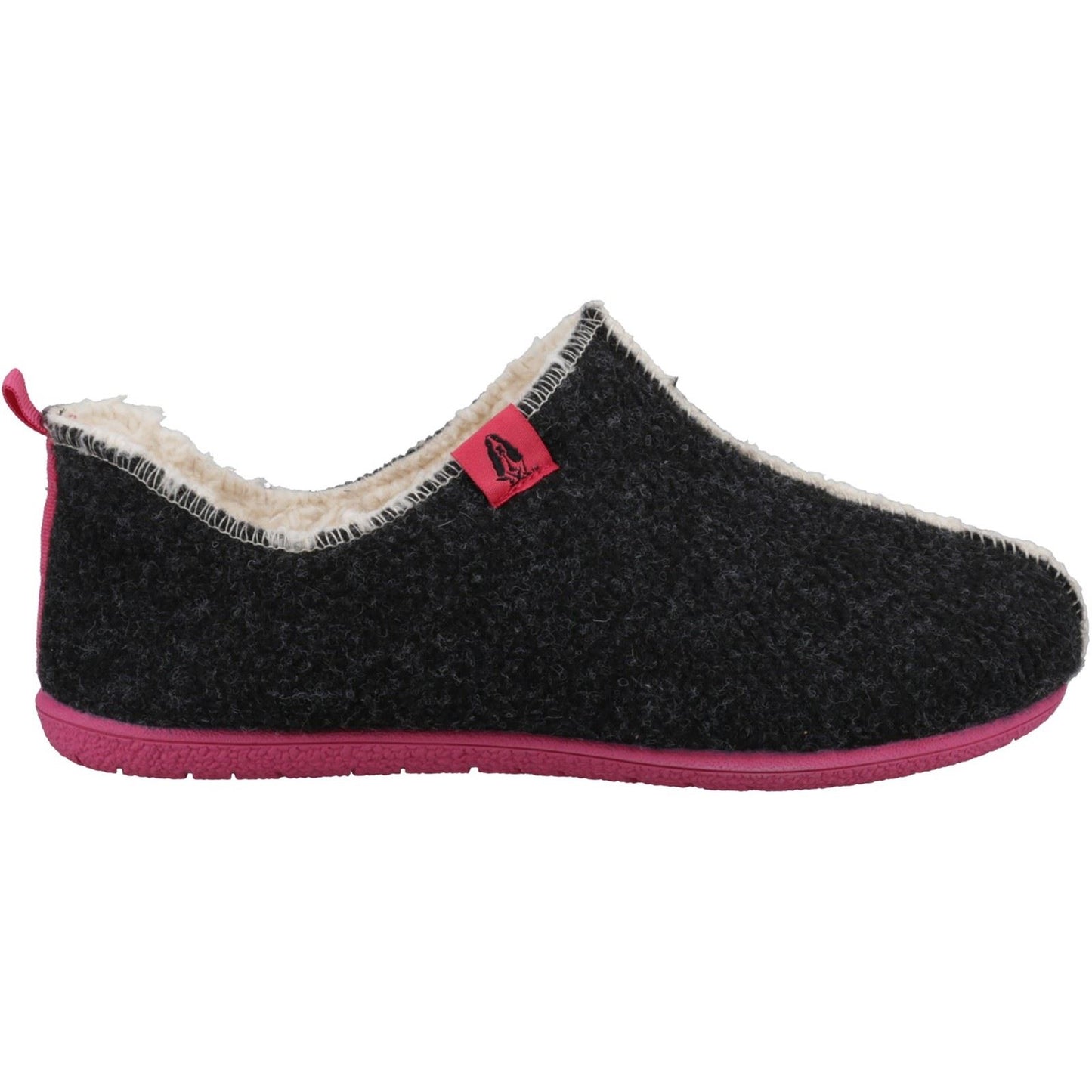 Hush Puppies Good Recycled RPET Polyester Women's Charcoal Slippers