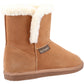 Hush Puppies Women's Ashleigh Slipper Bootie in Tan