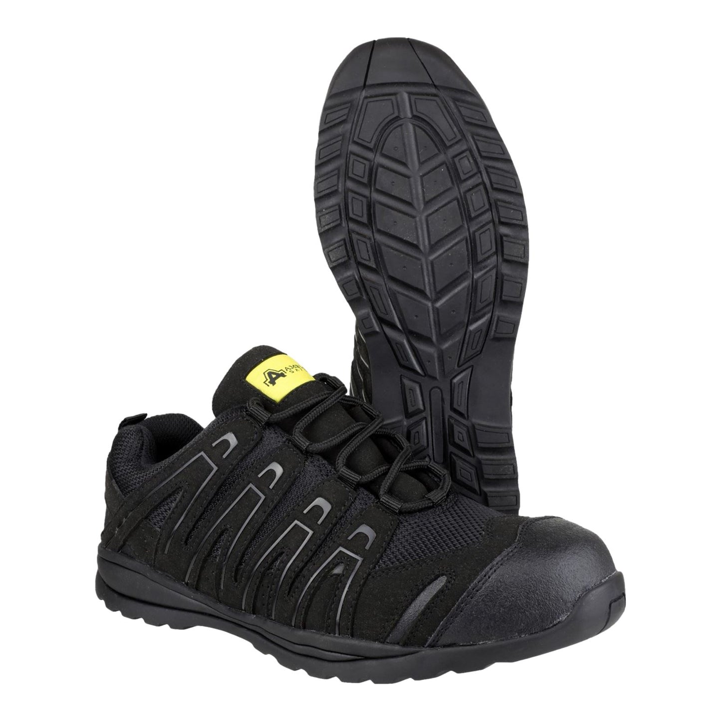 Amblers Safety Unisex FS40C Safety Trainers in Black